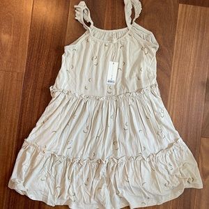 Rylee + Cru moon mini dress 10-12yr - NEW